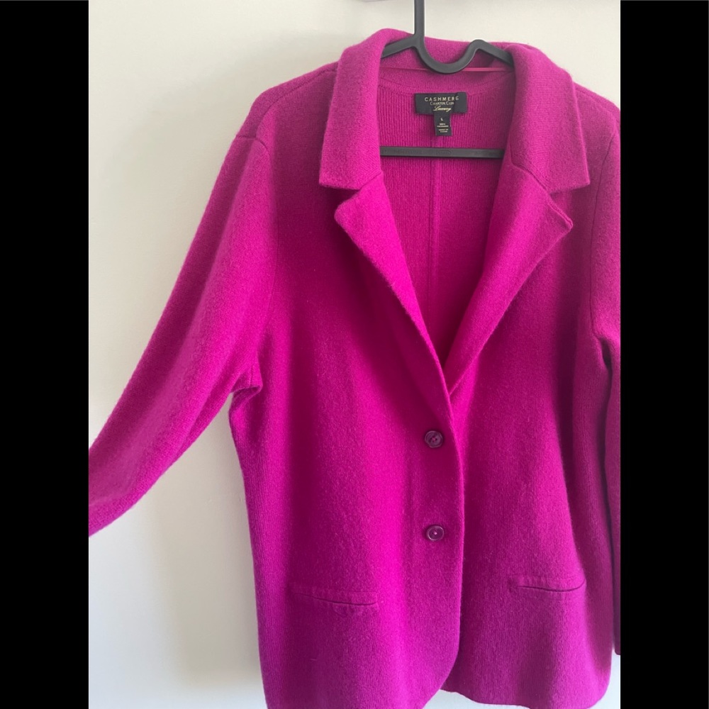 Cashmere sweater charter club